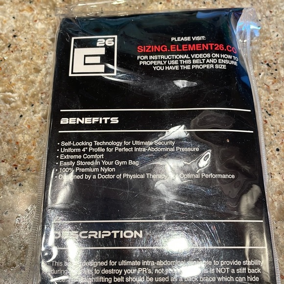 NEW Element 26 Thundrbro Weightlifting Belt - Picture 9 of 10
